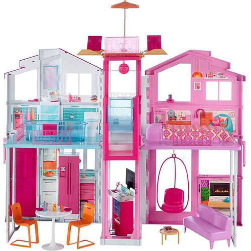 Casa da Barbie com 3 andares